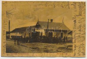 Tótkomlós, Motor állomás, városi vasút (non PC) (r)