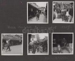 1938 Bosznia, Szarajevo, Kotor 10 db feliratozott fotó