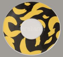 Eschenbach modern stílusú 6 darab kávés csésze alátéttel, jelzett, hibátlan, d: 14,5 cm