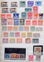 Ausztria néhány száz régi bélyeg az 1900-1960-as évekből érdekességekkel, jobbakkal 8 lapos A4-es berakóban