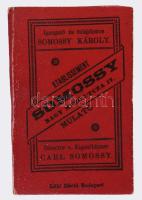1896 Somossy Mulató. Műsor. Program. Nagy Mező-utcza 17. Igazgató és tulajdonos: Somossy Károly. 189...