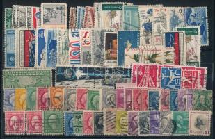 USA min. 100 db bélyeg 2 stecklapon