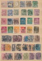 98 db német bélyeg, főleg Deutsches Reich