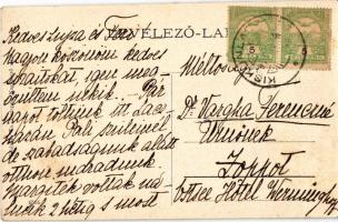 1907 Kiskunlacháza, Református templom. Frida és Társa kiadása