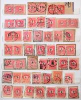 Magyar rendező főként Krajcárosokkal, kevesebb Turul és későbbi bélyeg 10 lapos A/4-es berakóban