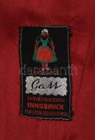 Gutt Insbruck tiroli mellény, 46-os méret, jó állapotban