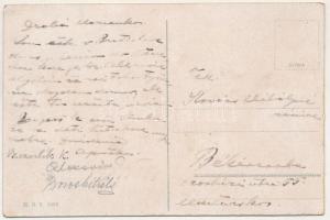 Pozsony, Pressburg, Bratislava; utca, villa / street view, villa (ázott / wet damage)