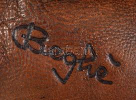 Beghé marhabőr táska, 42x18 cm + fül