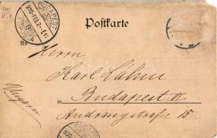 1900 Lübeck, Burgtor / city gate (EM)