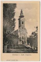 Kistálya (Andornaktálya), római katolikus templom. Baross nyomda kiadása (fl)