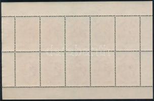 1949 Puskin 10-es kisív végig futó fogazással (100.000)