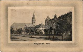 Kisújszállás, Fő tér. Záhony Lajos kiadása (fa)