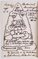 Schéner Mihály: Mikulásolók. Tervezte: - -. A művész, Schéner Mihály (1923-2009) Kossuth-díjas festő...