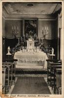 1937 Klotildliget (Piliscsaba), Szent József Hospicium kápolnája, belső (fl)