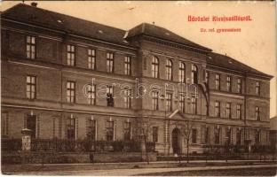 1913 Kisújszállás, református gimnázium (felületi sérülés / surface damage)