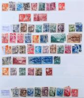 Német gyűjtemény benne megszállások, zónák, Saar, NSZK 2005-ig több postatisztával nagy 30 lapos Lin...