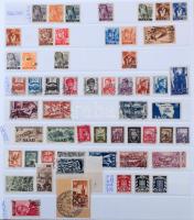 Német gyűjtemény benne megszállások, zónák, Saar, NSZK 2005-ig több postatisztával nagy 30 lapos Lin...