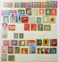 Német gyűjtemény benne megszállások, zónák, Saar, NSZK 2005-ig több postatisztával nagy 30 lapos Lin...