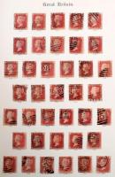 Nagy Britannia klasszikus gyűjtemény maradvány benne jó értékek, lemezszám összeállítások, számos kü...