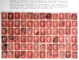 Nagy Britannia klasszikus gyűjtemény maradvány benne jó értékek, lemezszám összeállítások, számos kü...