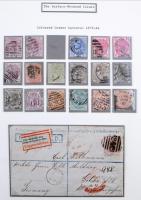 Nagy Britannia klasszikus gyűjtemény maradvány benne jó értékek, lemezszám összeállítások, számos kü...