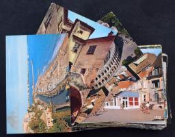 100 db MODERN külföldi város képeslap / 100 modern foreign town postcards