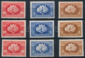 1949 UPU (I.) variációk: A, B, C sor (6.100)