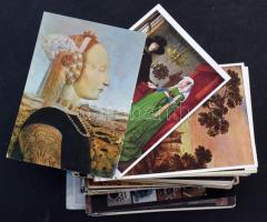 200 db MODERN művész képeslap / 200 modern art postcards