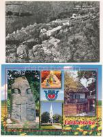 ERDÉLY - 17 db MODERN város képeslap / TRANSYLVANIA - 17 modern town postcards