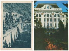 ERDÉLY - 17 db MODERN város képeslap / TRANSYLVANIA - 17 modern town postcards