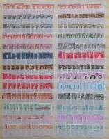 Spanyolország, Nagy-Britannia, Belgium, Hollandia, Portugália rendező tétel, ~4.400 bélyeg 10 db két...