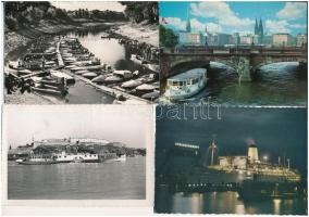 HAJÓ - 12 db MODERN képeslap / SHIP - 12 modern postcards