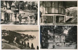 BALATON - 30 db MODERN képeslap az 50-es és 60-as évekből (Képzőművészeti Alap) + 1 leporelló / 30 modern postcards + 1 leporello