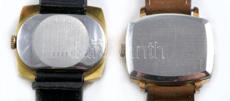 Trib mechanikus karóra 3x3,5cm + Hero mechanikus karóra 3x3,5 cm, kopással, szíjjal, működnek