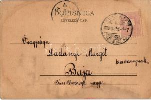 1899 Zagreb, Zágráb; Horvát népviselet. Jul. Hühn kiadása, Atelier Mosinger &amp; Breyer / Croat...