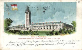 St. Louis Louisiana Purchase Expo 1904 Palace of Manufactures