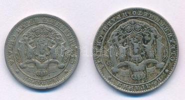 Bulgária 1925. 1L Cu-Ni + 2L Cu-Ni T:XF,VF
Bulgaria 1925. 1 Lev Cu-Ni + 2 Leva Cu-Ni C:XF,VF