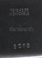 Royce art deco női karóra, mechanikus, 15 köves, bőr szíjjal, működik, 24x35mm