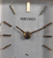 Seiko mechanikus női karóra, szíj nélkül, működik, karccal, 29x19mm