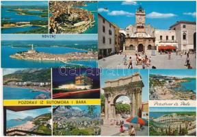 JUGOSZLÁVIA - 30 db MODERN város képeslap / YUGOSLAVIA - 30 modern foreign town postcards