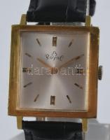 Royal mechanikus karóra, szíjjal, működik, 28x35mm