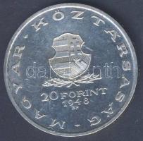 1948. 20Ft Ag "Táncsics" T:2- ph