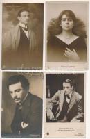 8 db RÉGI motívum képeslap, fotólap: külföldi színészek és színésznők /8 pre-1945 motive photo postc...