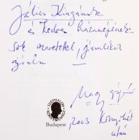 3 db - Nagy Gáspár: Ezredváltó, sűrű évek. Versek. DEDIKÁLT! Bp., 2003. + Nagy Gáspár: A költő hazat...