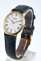 Raymond Weil karóra, kvarc, napkijelzéssel, bőr szíjjal, 32x26 mm