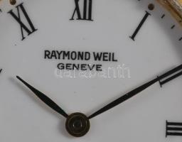Raymond Weil karóra, kvarc, napkijelzéssel, bőr szíjjal, 32x26 mm