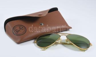 Ray Ban Aviator pilóta szemüveg, tokban