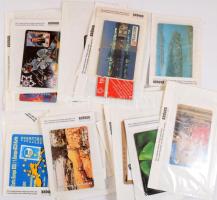 Kb. 100 db vegyes, nagyrészt külföldi telefonkártya