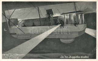 Zeppelin at night