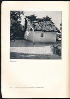 A Balaton vidék népének építészete. Bp., 1936, M. Kir. Balatoni Intéző Bizottság. 116p. Kiadói papír...
